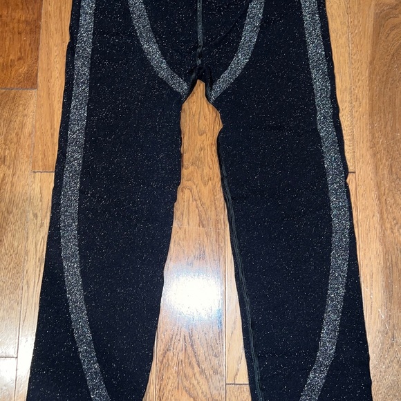 Anthropologie Movement Lurex Leggings - Picture 6 of 9